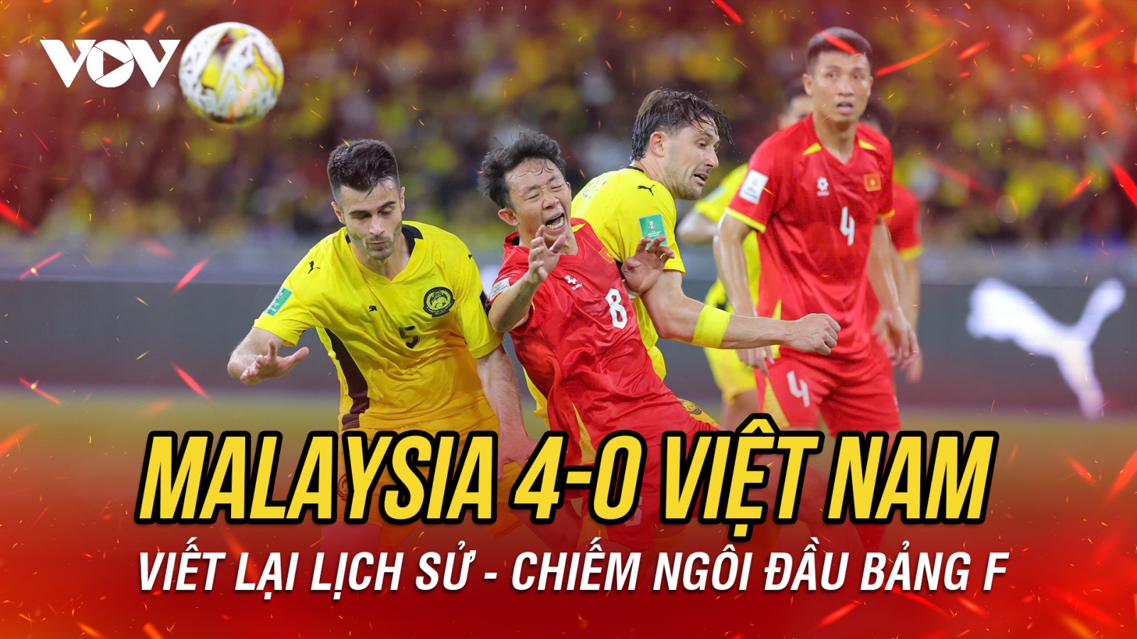 ĐT Việt Nam thua đậm dàn sao nhập tịch của ĐT Malaysia